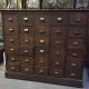 Vintage Apothecary Drawer Unit